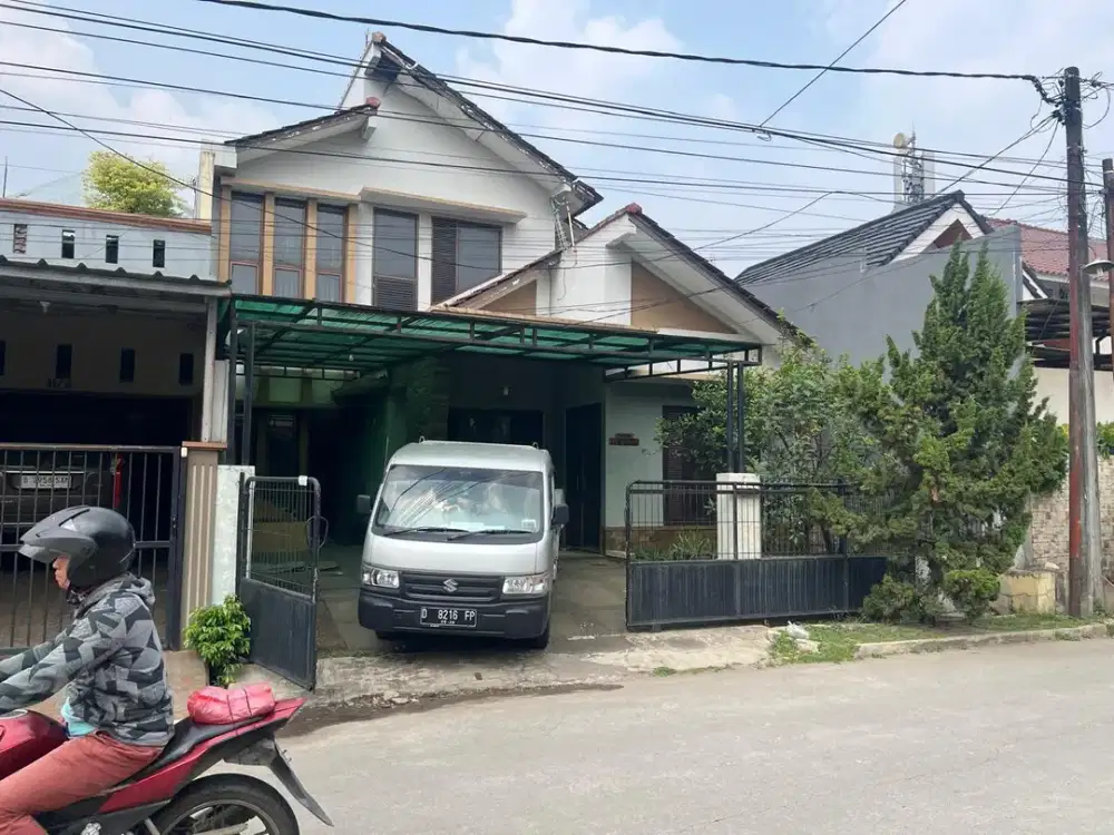Rumah  kokoh, tanah luas di pulo permatasari,  galaxy