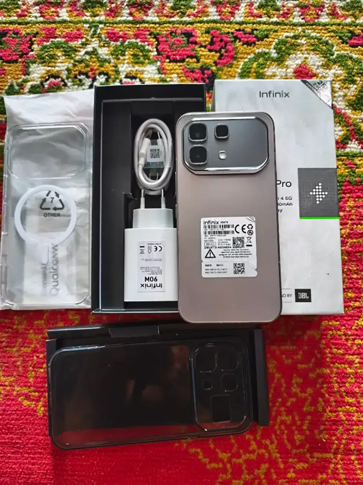 INFINIX NOTE 60 PRO 5G 12/256GB FULLSET ORI GARANSI
