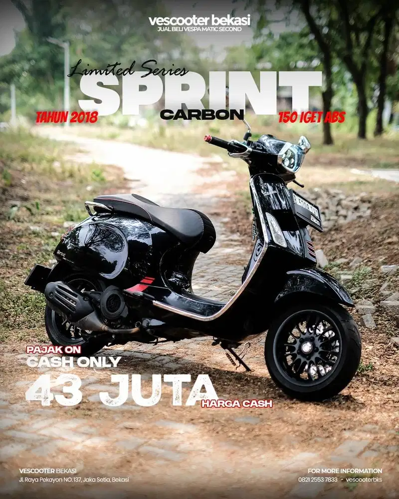 SPRINT CARBON LIMITED EDITION 150 IGET ABS 2018