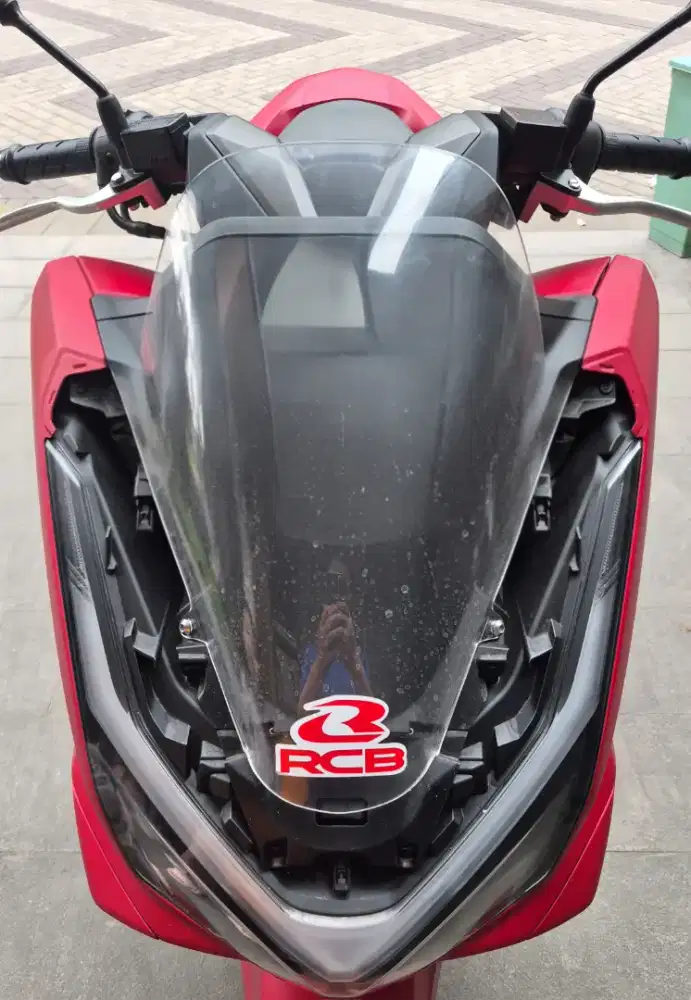 Visor Ceper Bening PCX 160 2026 K1Z kondisi like new