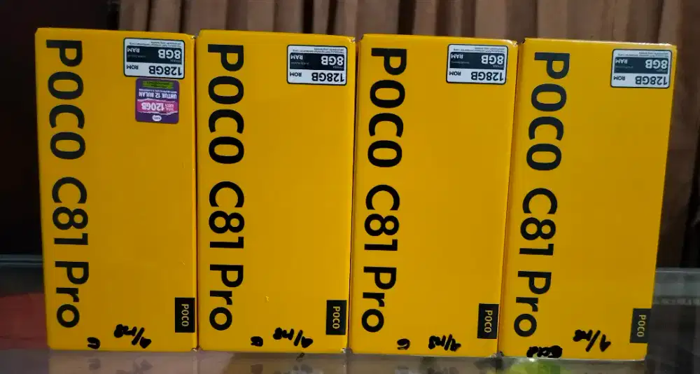 New POCO C81 Pro 4/128 Garansi Resmi