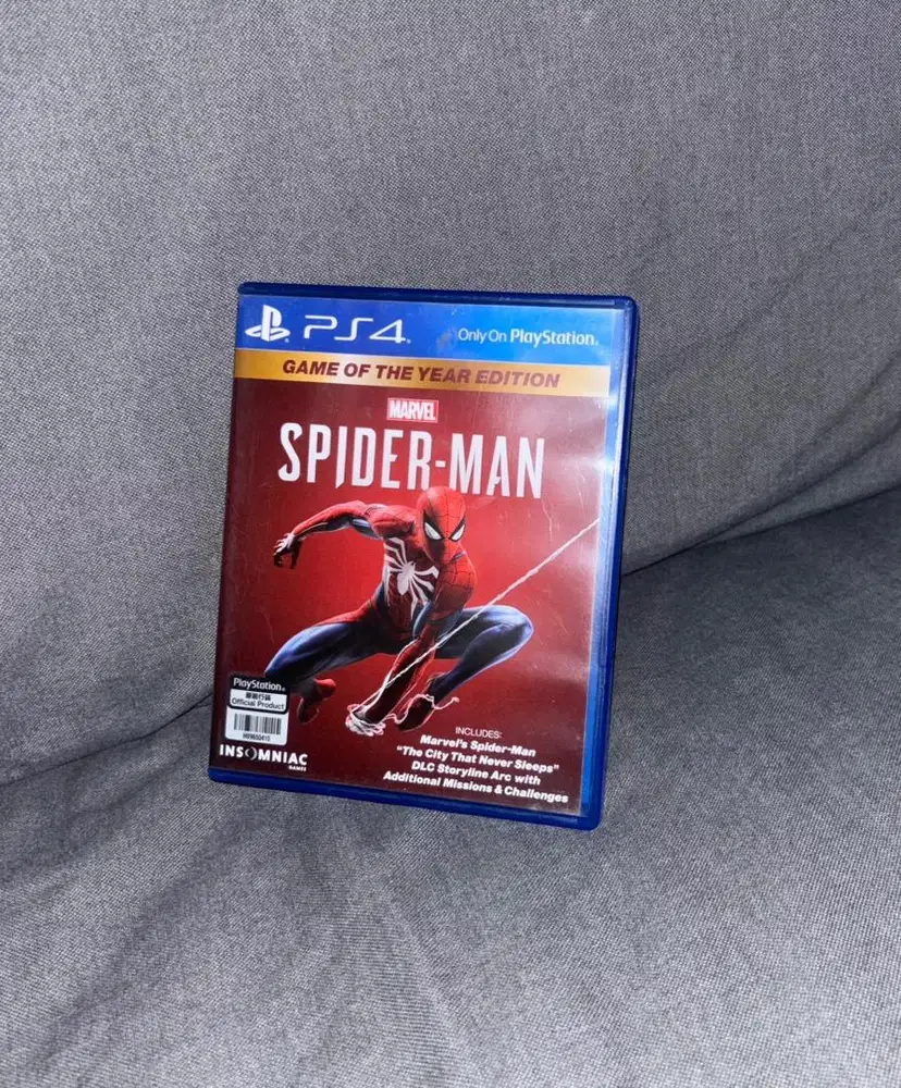 KASET PS4 MARVEL'S SPIDER-MAN GOTY EDITION ORIGINAL