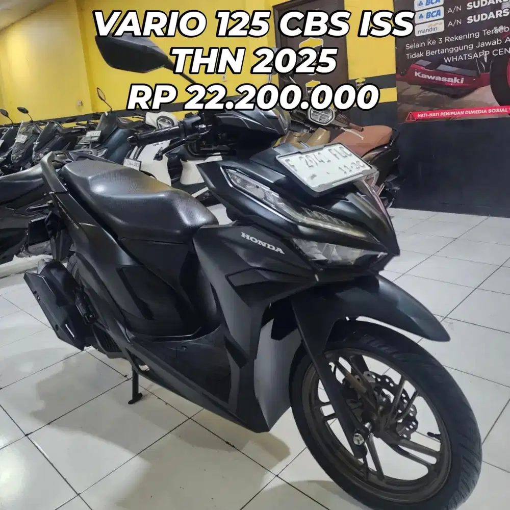 HONDA VAARIO 125 CBS ISS THN 2025