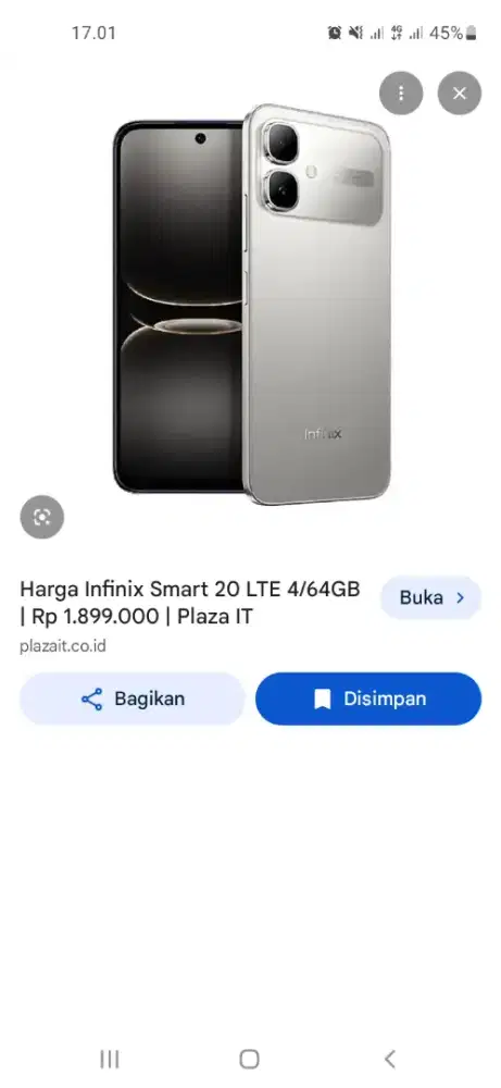 Infinix smart 20 4/128