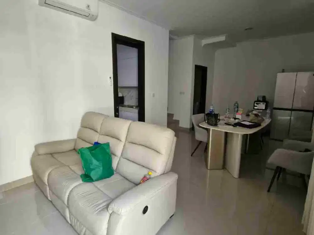 Rumah siap huni furnish 3 kamar tinggal bawa koper