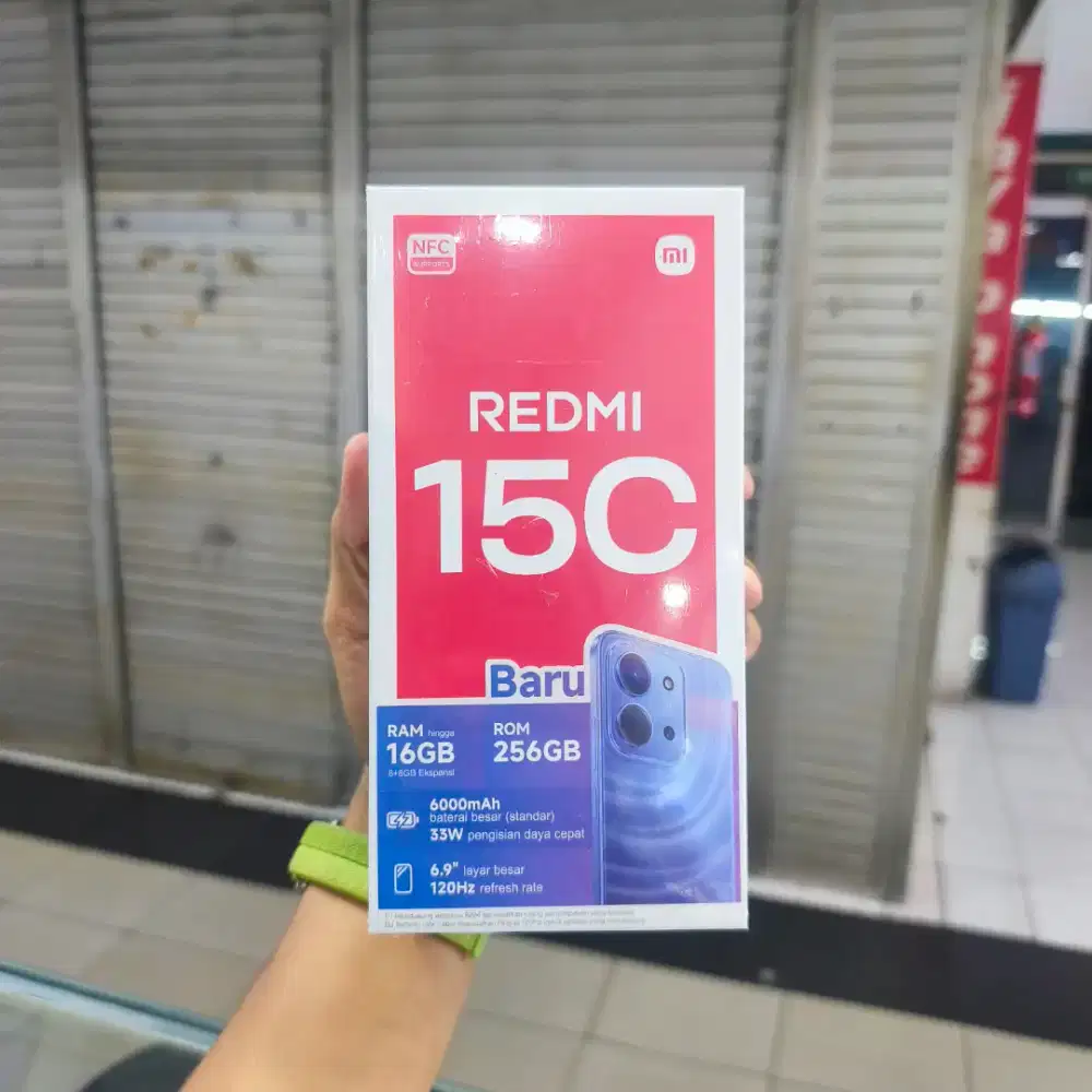 Xiaomi Redmi 15c 8/256 Baru