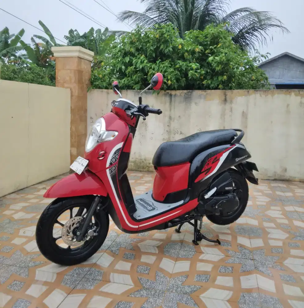 Scoopy sporty like new nominus ful ori siap pakek pajak hidup