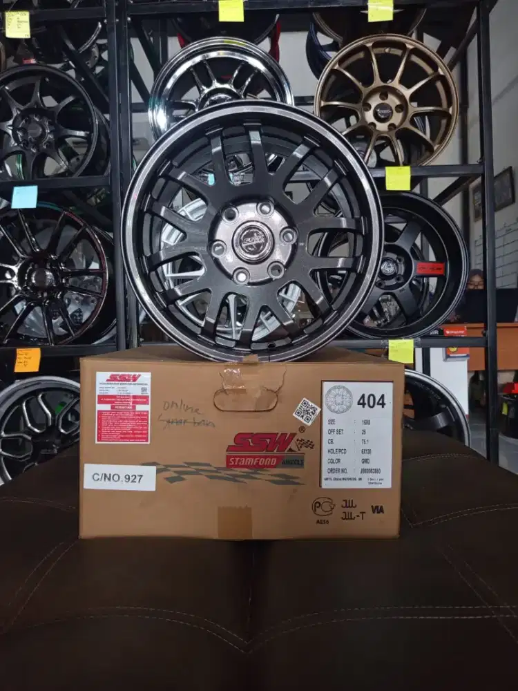 Velg hiace premio ssw s404 r16 6x130 lbr8 et25