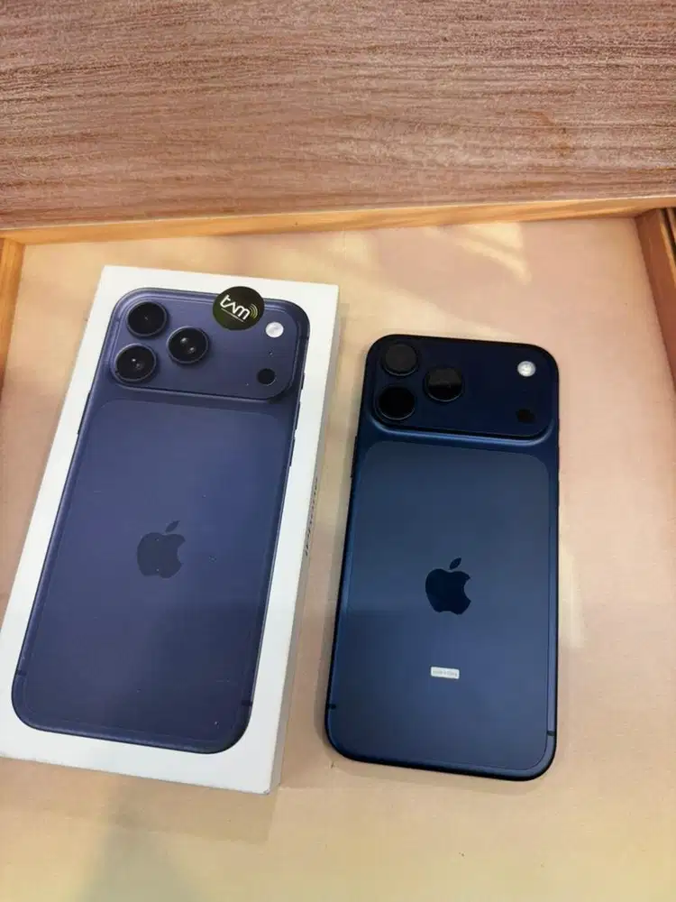 iPhone 17 Pro Max 256GB Blue Garansi iBox 25/07/27 BH 100%
