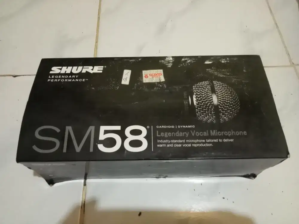 Mic shure second