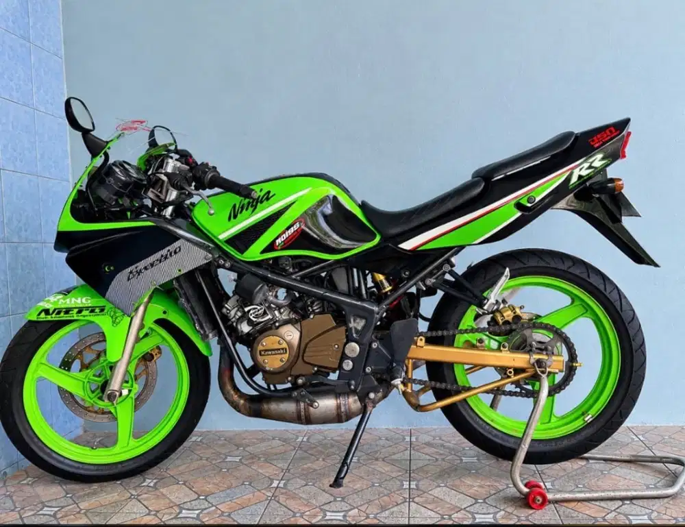 DIJUAL BU Ninja RR Hijau 2008