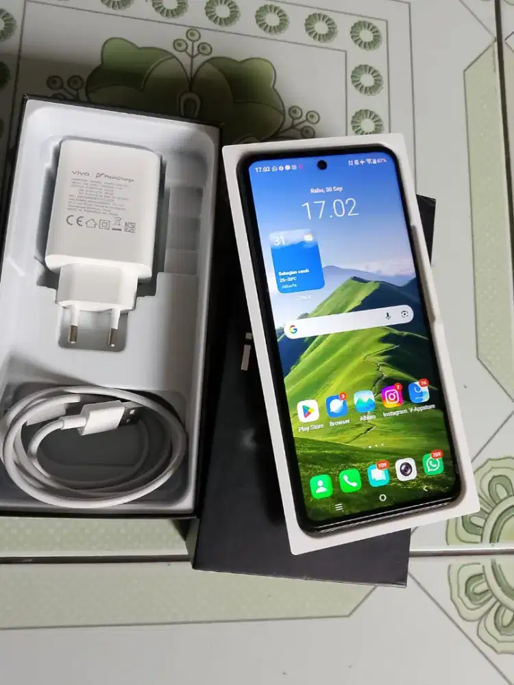 Jual HP iqoo z9x 5g 8+8/128 fullset