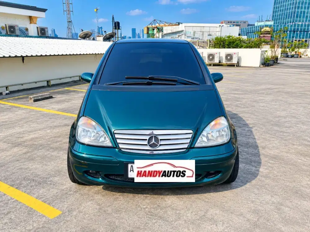 Mercedes Benz A140 2002 Manual Hijau Metalik