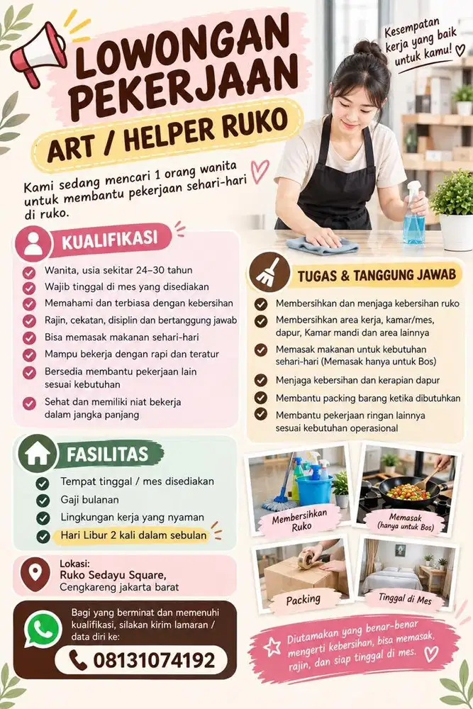 LOKER ART UNTUK RUKO