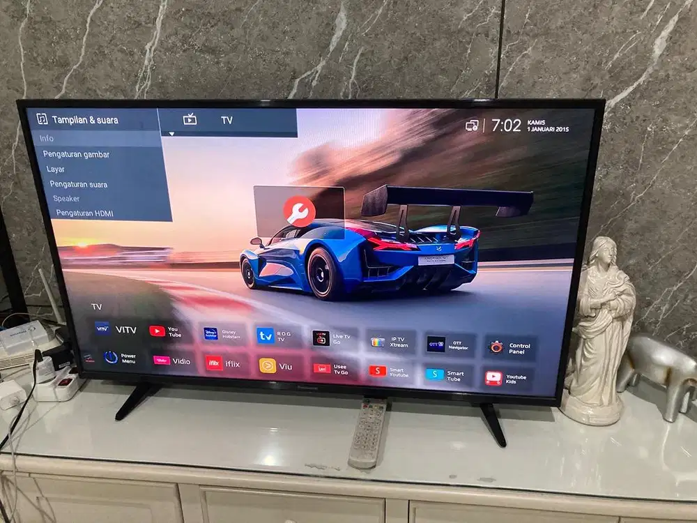 Televisi panasonic hdmi 43inc bagus puol