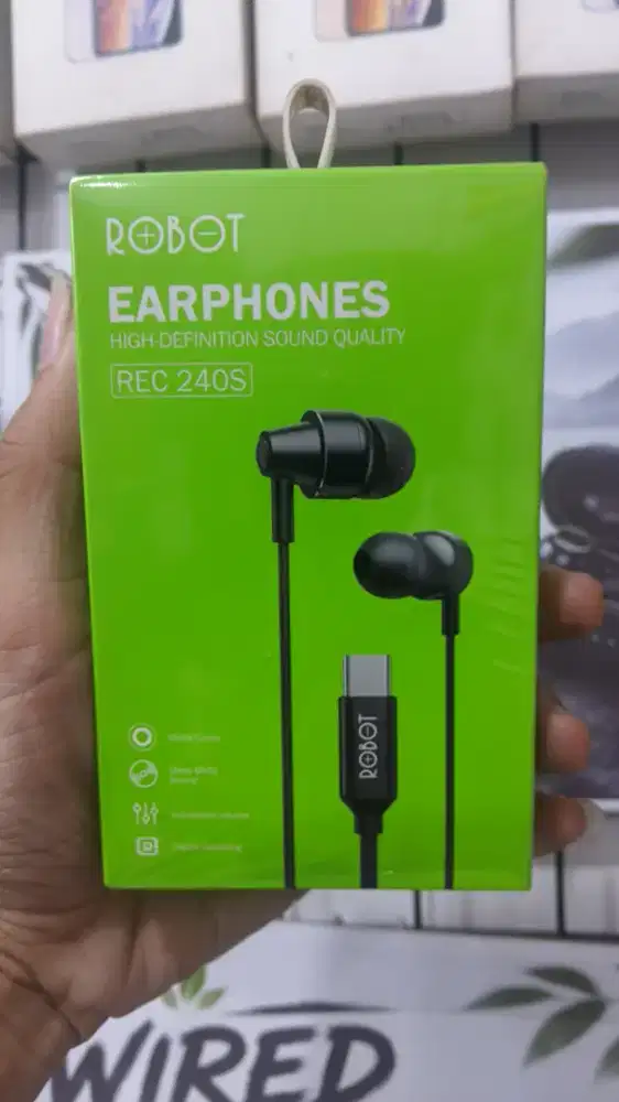 EARPHONES TYPE-C ROBOT