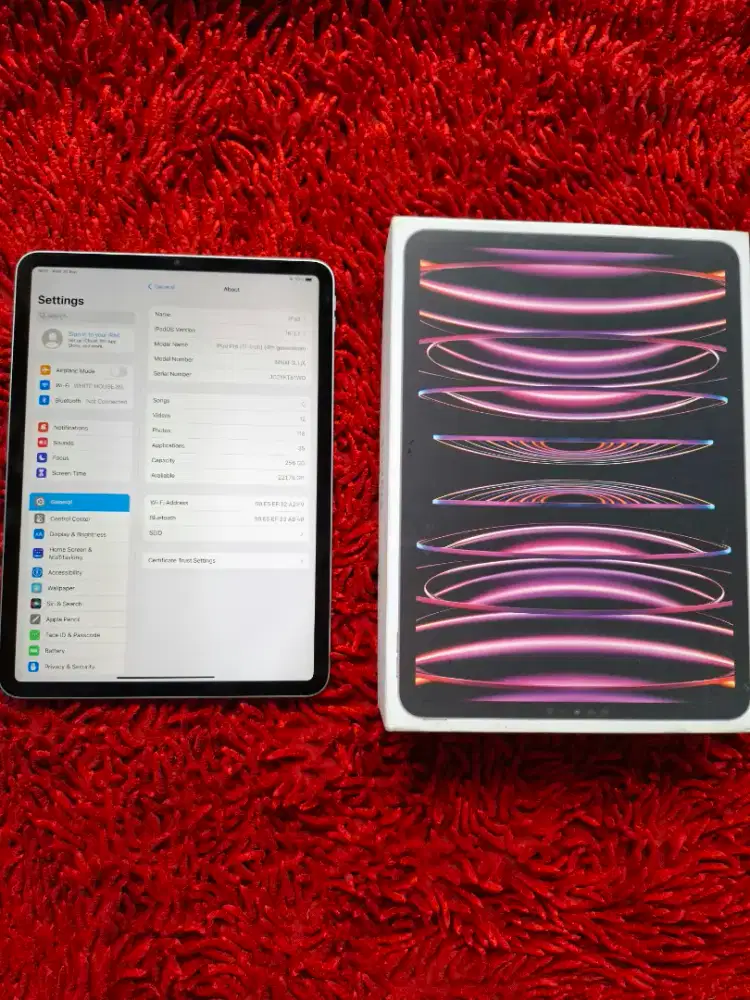 Ipad Pro M2 11inc 256gb Fullset