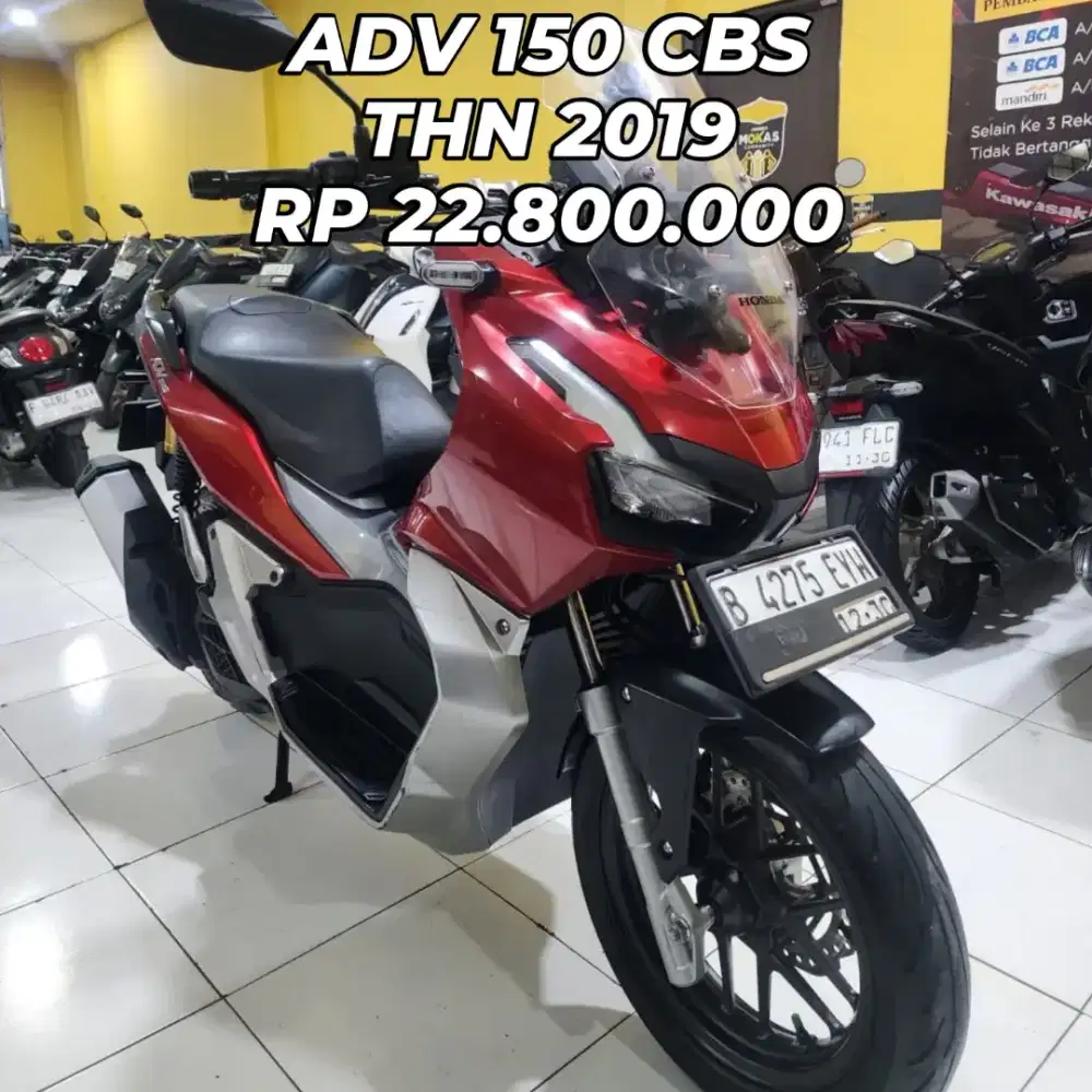 HONDA ADV 150 CBS TAHUN 2019
