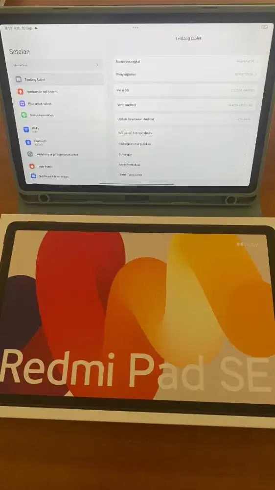 Xiaomi Redmi pad se 4/128 fullset mulus