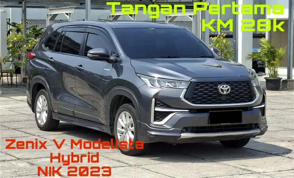 Hybrid Modelista / Toyota kijang Innova Zenix V Modelista hybrid 2023