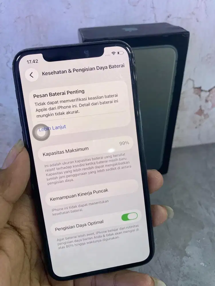 Iphone 11 pro 64 gb beacukai