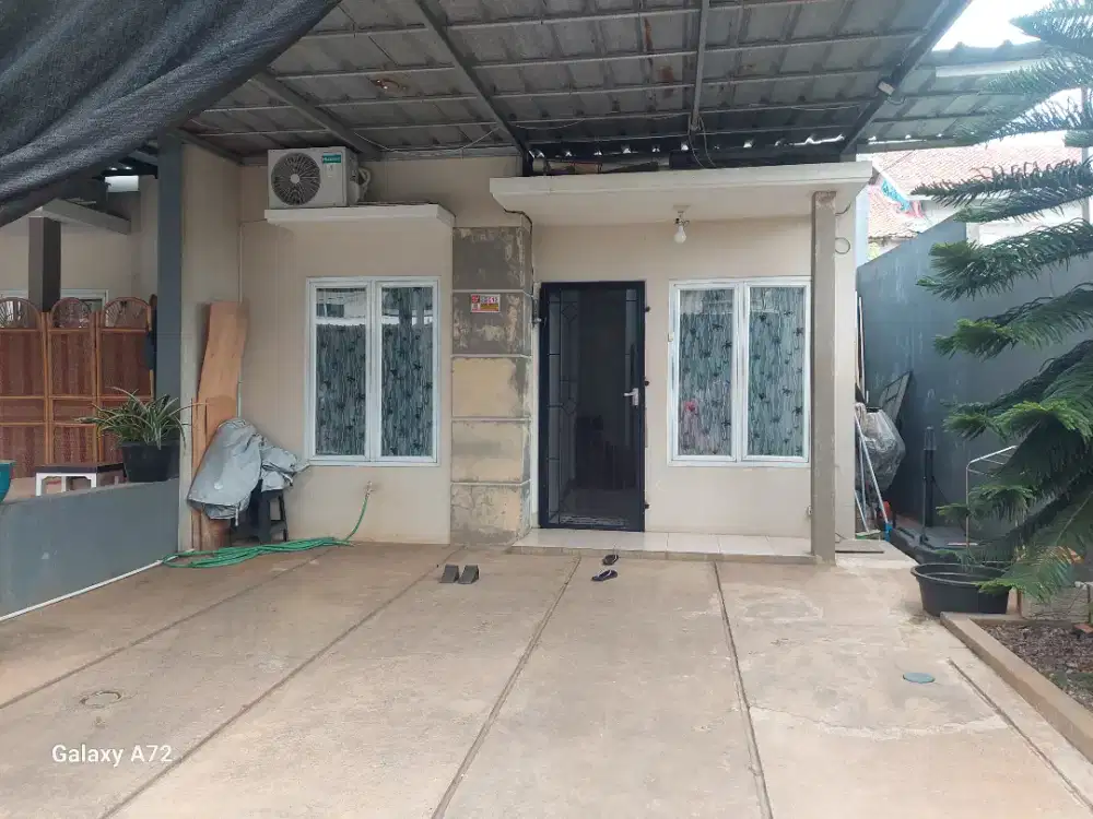 Dijual rumah siap huni (SHM), hoek, akses tol Sentul-Pamulang-Sawangan