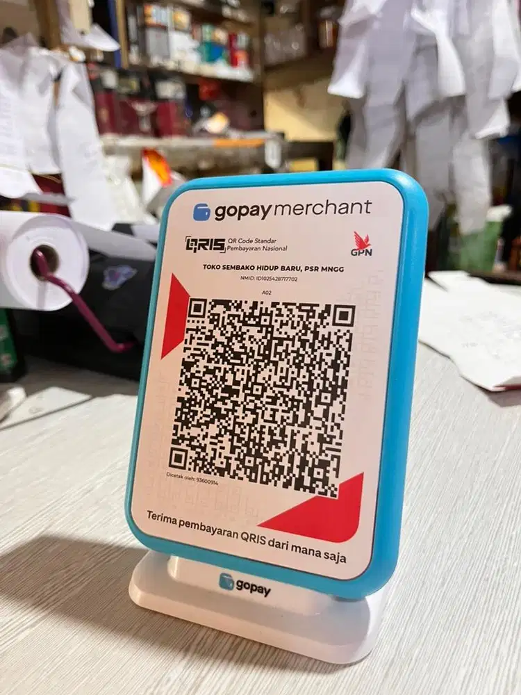 Gopay qris speaker