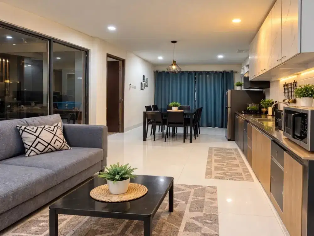 Rumah Mewah bagus di Cluster Asera Nishi 2lt luas 7x12 84meter Harapan Indah Bekasi