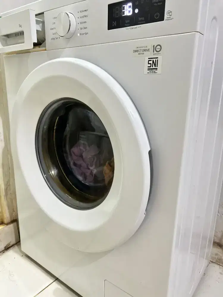 Mesin cuci 1 tabung merk LG. kapasitas 7kg