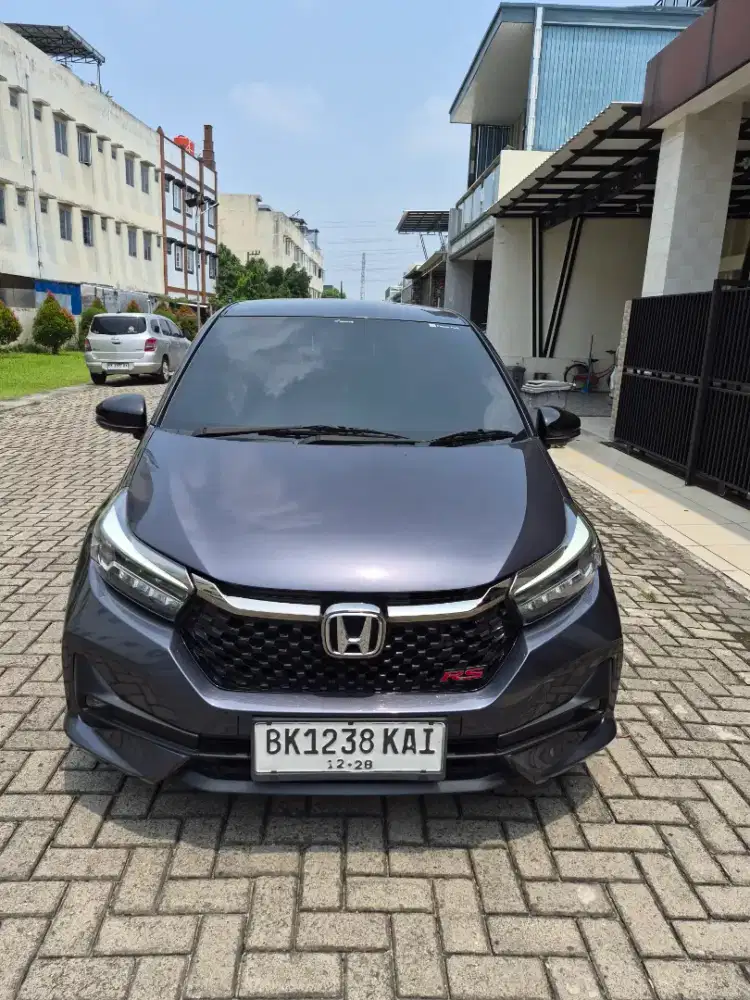 HONDA ALL NEW BRIO RS MATIC WARNA METEOROID GRAY METALLIC TAHUN 2023