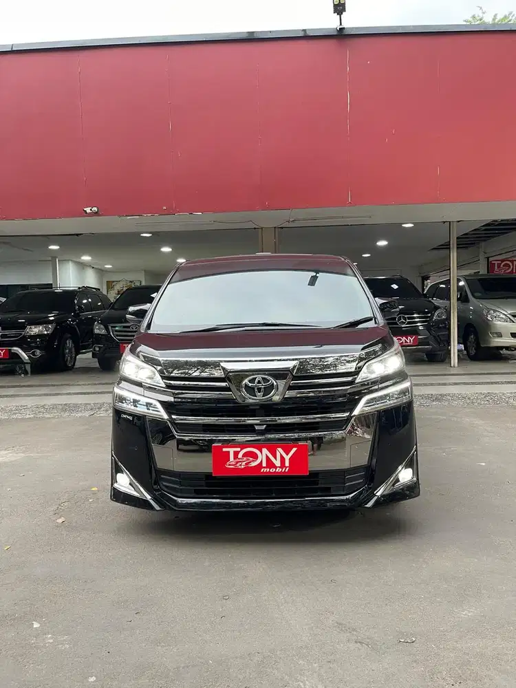 Toyota Vellfire 2.5 G ATPM Facelift 2018 Hitam