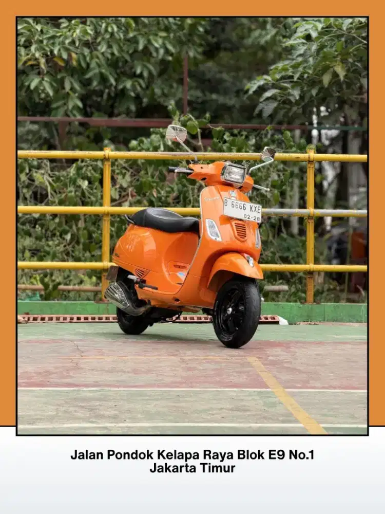 DIJUAL PIAGGIO VESPA S 150 2V TAHUN 2012 PERFECT CONDITION