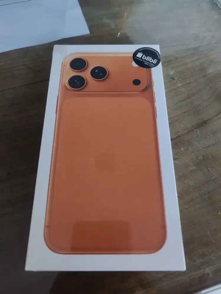 IPHONE 17 PROMAX 256 GB BARU SEGEL BNIB GARANSI RESMI BLIBLI