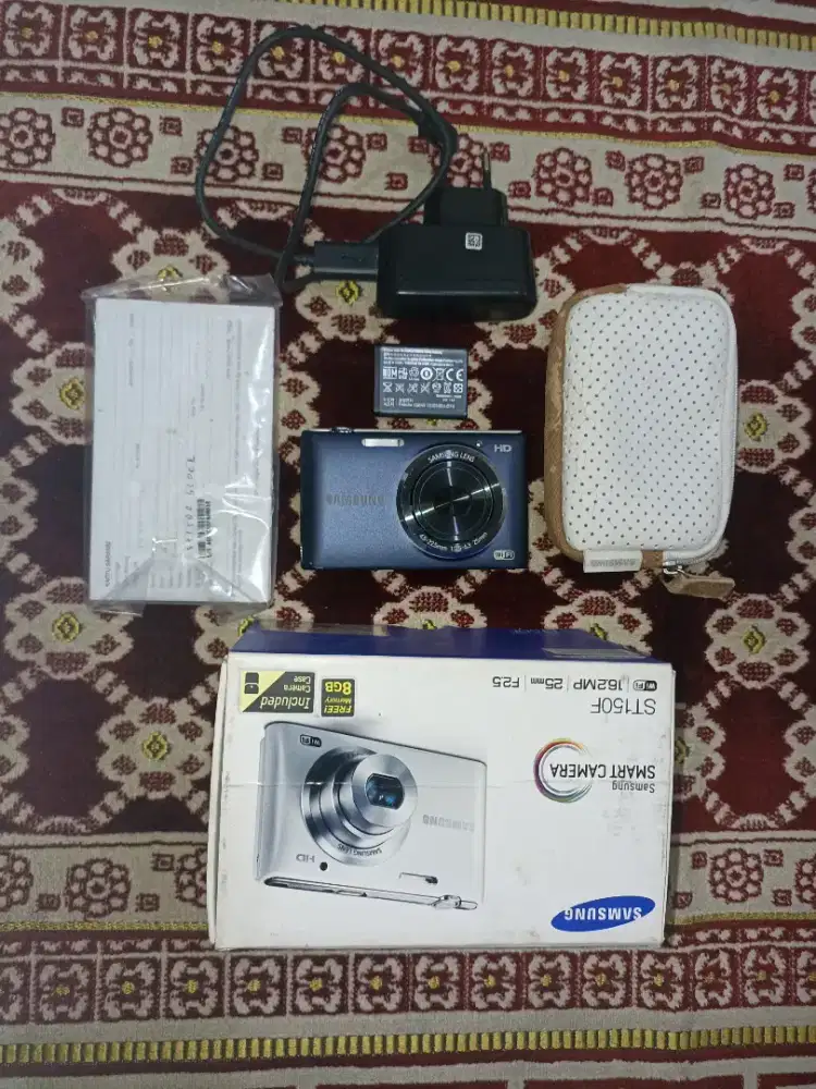 Digicam Kamera Samsung ST150F 16.2 MP FULLSET