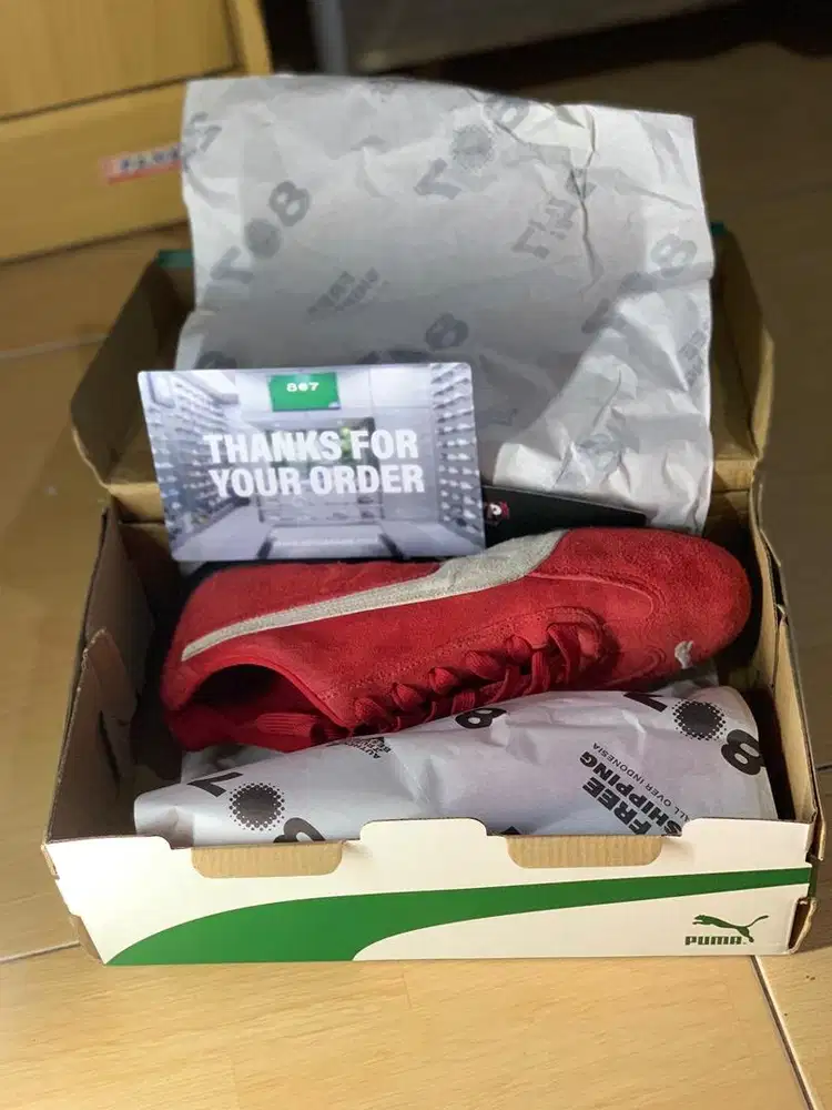Puma Speedcat OG Red White Size 40