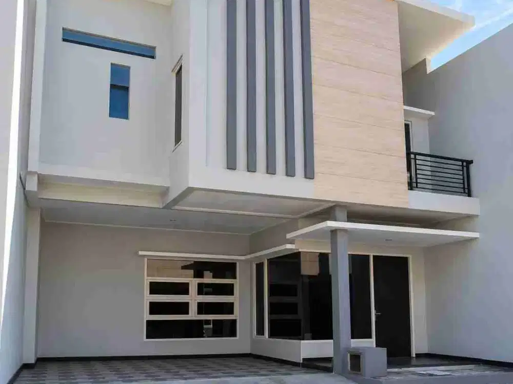 URBAN MANSION 2 Lantai ‼ Rumah Baru Renovasi dekat Atlas Sport Dharmahusada Indah