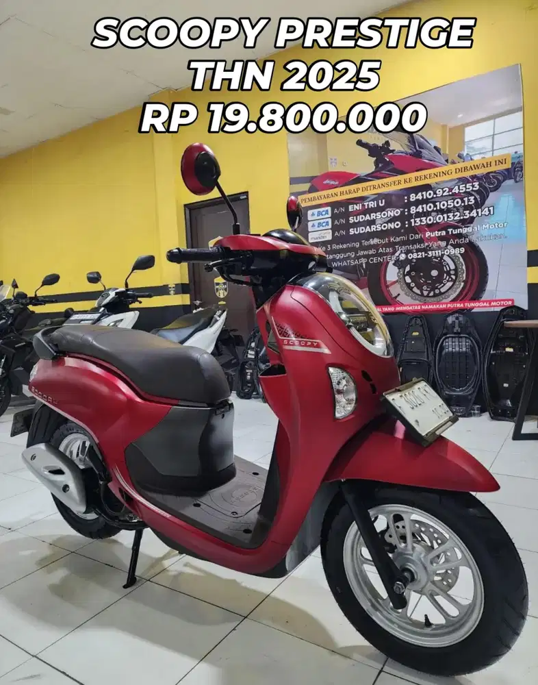 HONDA SCOOPY PRESTIGE THN 2025