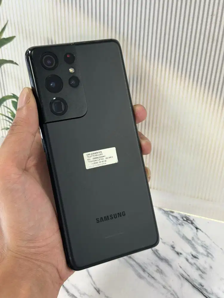 Samsung S21 Ultra 5G ram 16/512 resmi sein