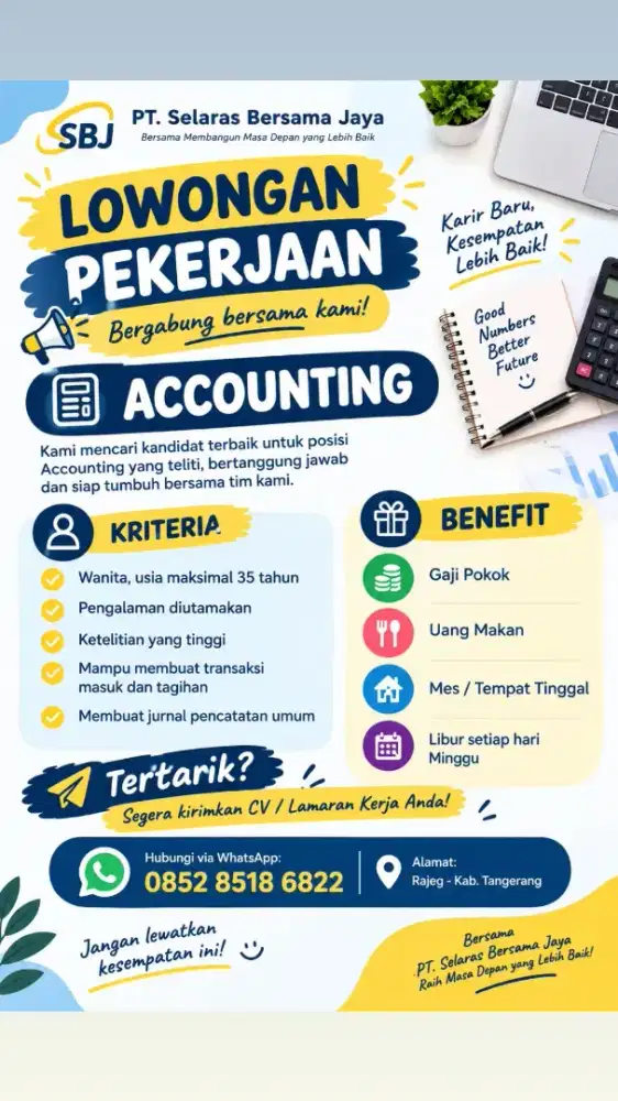 Lowongan Accounting