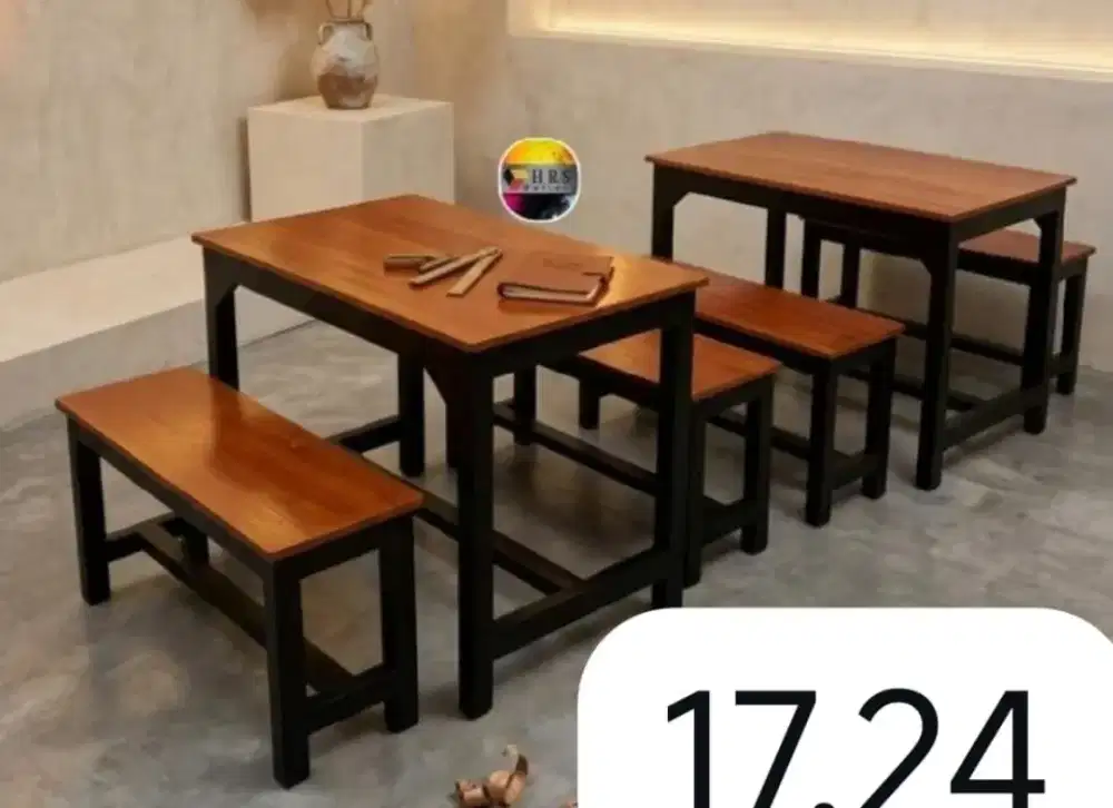 MEJA DAN KURSI UNTUK WARKOP / USAHA MAKANAN