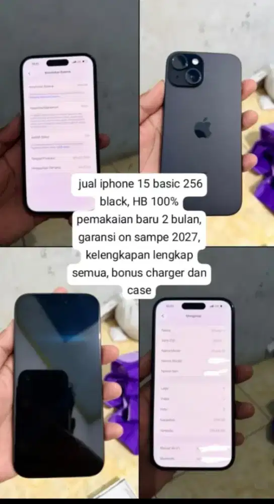 Jual celat iphone 15 basic