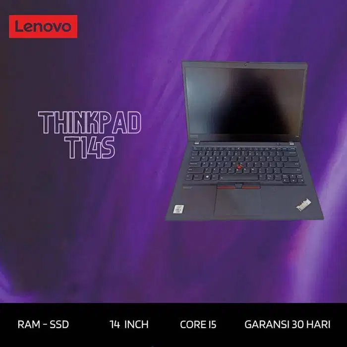LENOVO THINKPAD T14S CORE I5 GEN10 8/256 LAYAR 14 INCH FHD *RC