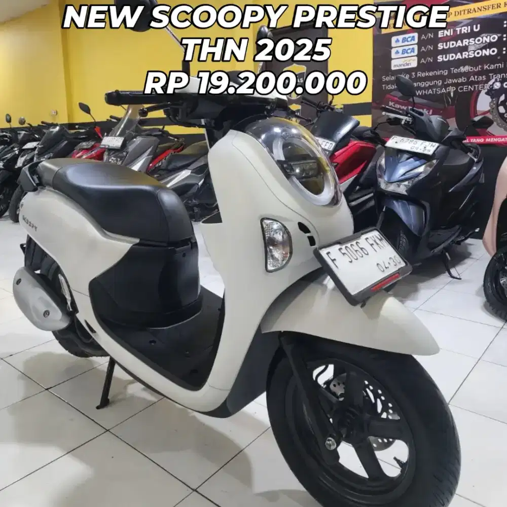 HONDA NEW SCOOPY PRESTIGE THN 2025