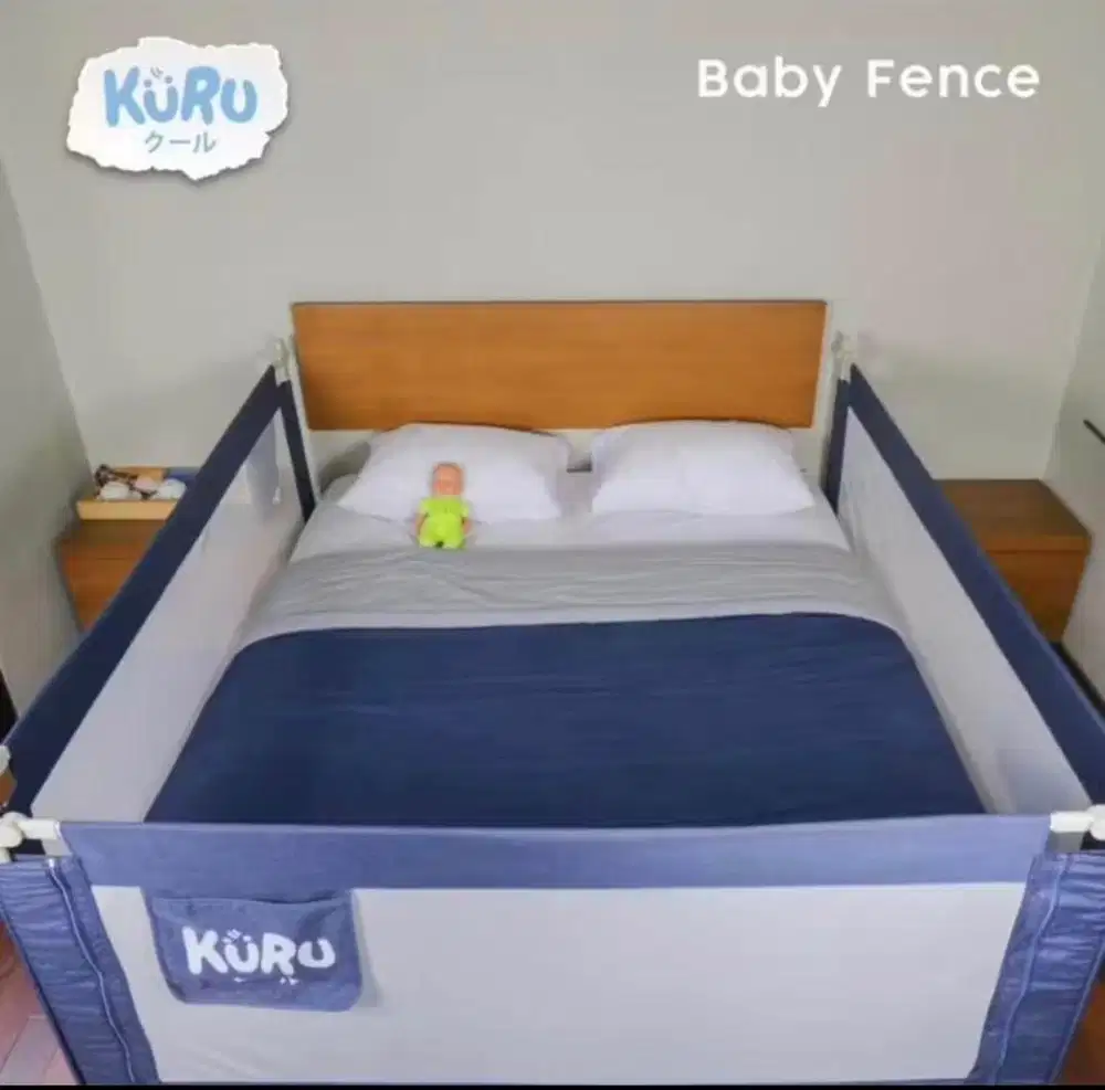 BEDRAIL BAYI KURU Ukuran 180x200 like new