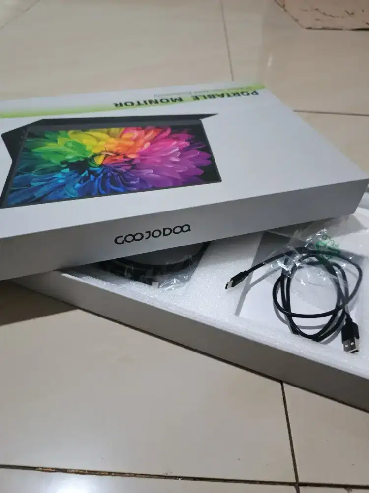 Monitor Portable 15.6 inch goojodoq