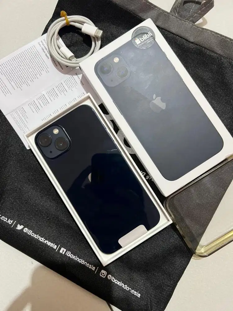 IPHONE 13 256 IBOX BH 76% ORIGINAL MULUS LIKE NEW ISTIMEWA
