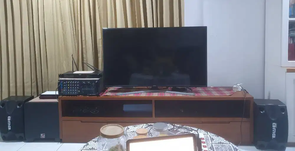 PAKET HOME KARAOKE + SAMSUNG 50-inch 4K | BMB + FIDELITY + CALTEC