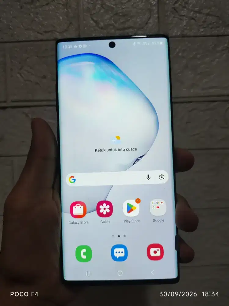 Samsung galaxy note 10 plus 12/256 ori