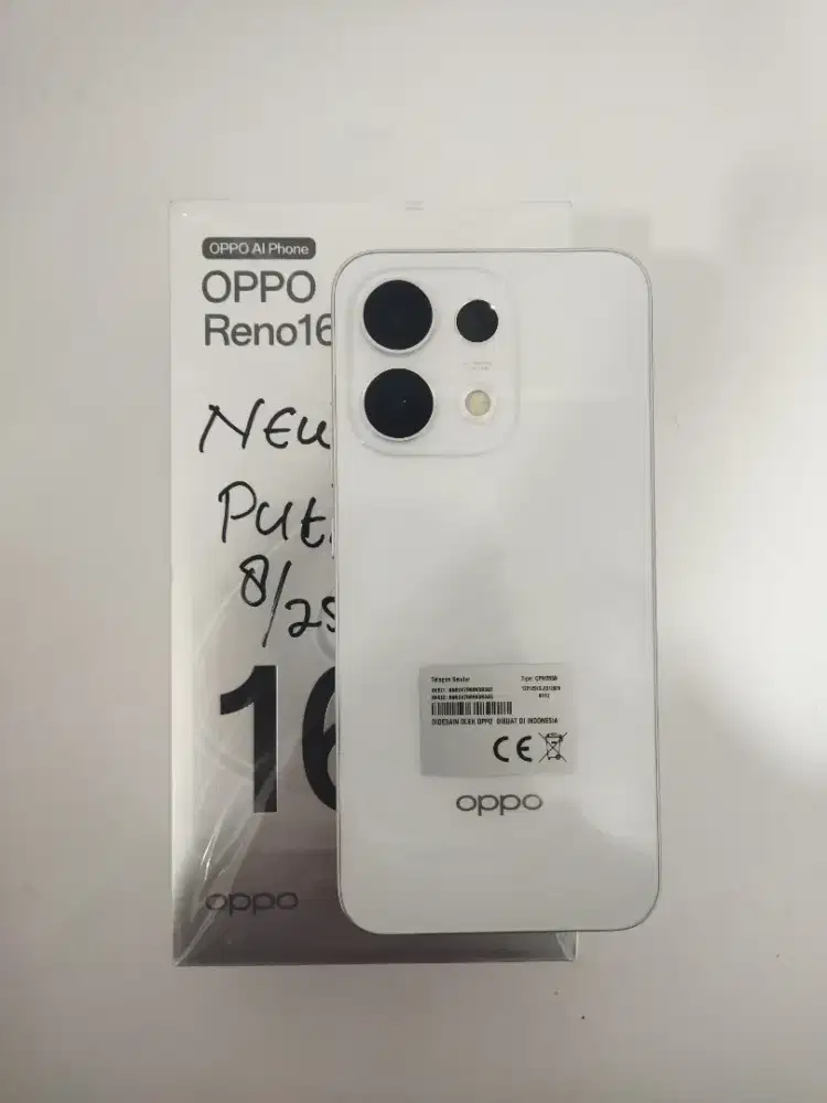 Oppo Reno 16F 8/256 White second