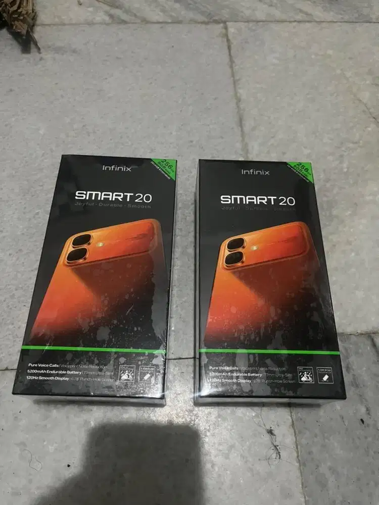 INFINIX SMART 20 4/256 GB GARANSI RESMI SEGEL